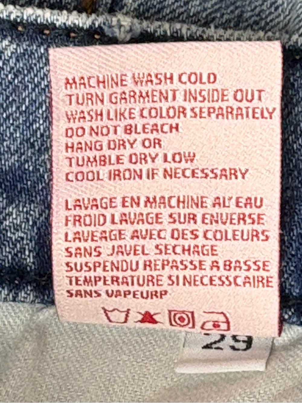NWT Revice Dream Fit Sweet Monday Wash Distressed Jeans 29 (*Read) - Picture 14 of 16